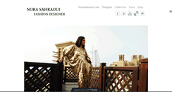 Desktop Screenshot of norasahraoui.com